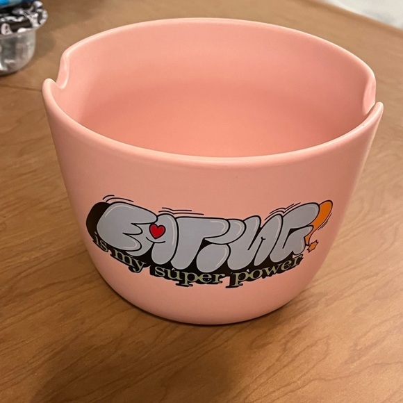 Cotton on Typo Eating is my super power feed me bowl. - Picture 1 of 5